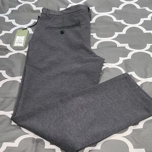 NWT Goodfellow & Co. Men's Dsrk Gray Knit Hyperstretch Pants Sz: 34x28*